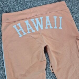 Y2K Hollister Sweatpants Womens Small Cargo Flare Low Rise Pants Spell Out